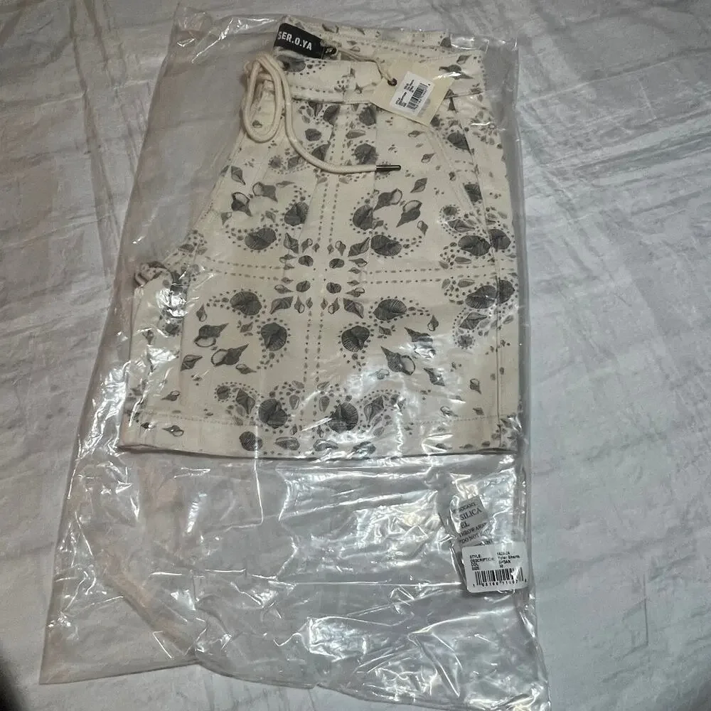 SER.O.YA Tyler Bandana Shorts 30 NWT